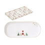 Plat à cake 34 x 15 cm Let It Snow, Easy Life