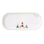 Plat à cake 34 x 15 cm Let It Snow, Easy Life