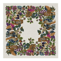 Nappe en coton Leoleaf, Tessitura Toscana Telerie