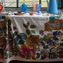 Nappe en coton Leoleaf, Tessitura Toscana Telerie