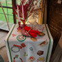 Chemin de table Hand On Christmas, Tessitura Toscana Telerie