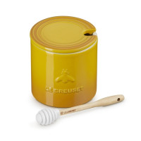 Pot à Miel en céramique avec cuillère, Le Creuset