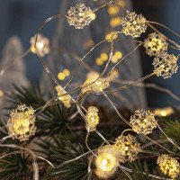 Guirlande lumineuse LED NYNNE Flocon de Neige, Sirius