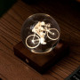 Boule Lumineuse Cycliste, Gingko