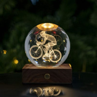 Boule Lumineuse Cycliste, Gingko