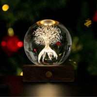 Boule Lumineuse Arbre de Vie, Gingko