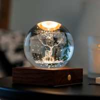 Boule Lumineuse Cerf, Gingko