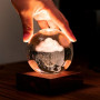 Boule Lumineuse Nuage, Gingko