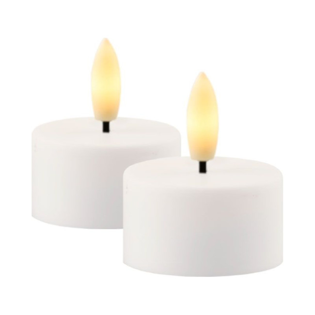2 Bougies LED Chauffe-plat Rechargeables SILLE, Sirius