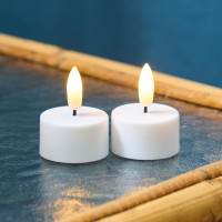 2 Bougies LED Chauffe-plat SILLE, Sirius