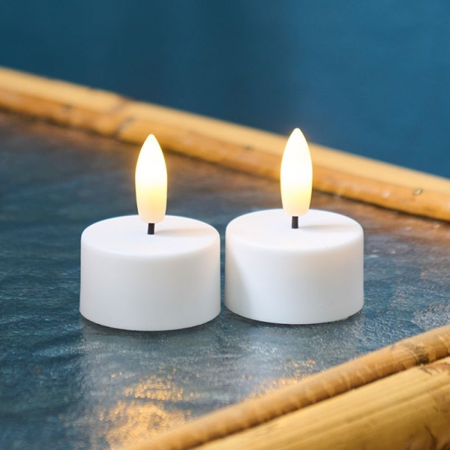 2 Bougies LED Chauffe-plat SILLE, Sirius