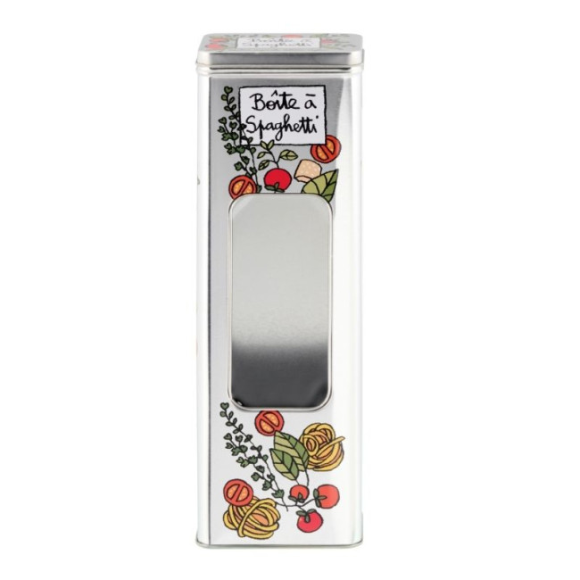 Boîte à fenêtre spaghettis Bouquet, Derrière la porte