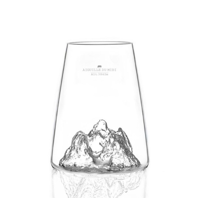 Verre 45 cl TOPOGRAPHIC Aiguille du Midi, Alaskan MAKER