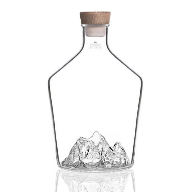 Carafe à spiritueux TOPOGRAPHIC Mont Everest, Alaskan MAKER