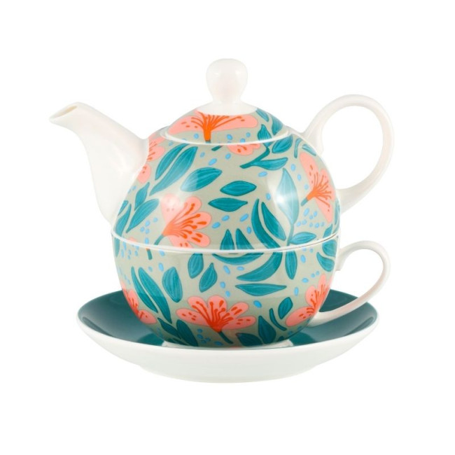 Théière Solitaire Fleurs de Cerisier, Derrière la Porte
