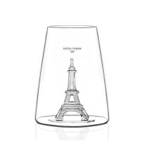 Verre 45 cl ICONIC MONUMENTS Tour Eiffel, Alaskan MAKER
