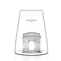 Verre 45 cl ICONIC MONUMENTS Arc de Triomphe, Alaskan MAKER