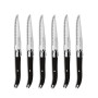 6 Couteaux à Steak Laguiole Héritage Black, TB Groupe
