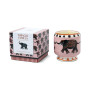 Bougie en Céramique Tabac et Vanille, Paddywax