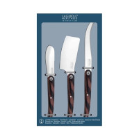 Set 3 couteaux à fromage Laguiole Sens Pakkawood, TB Groupe