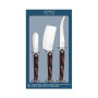 Set 3 couteaux à fromage Laguiole Sens Pakkawood, TB Groupe