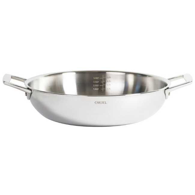 Plat Sautoir Inox Castel'Pro, Cristel