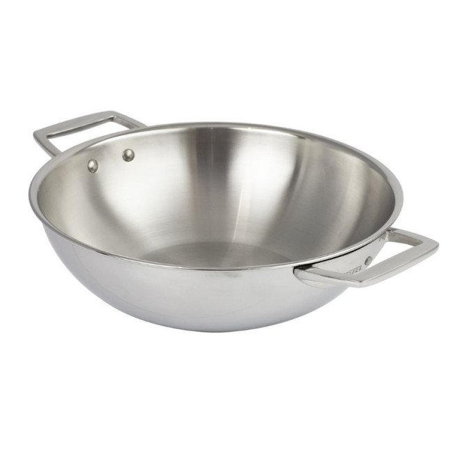 Wok Inox 2 anses Castel'Pro, Cristel
