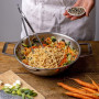Wok Inox 2 anses Castel'Pro, Cristel