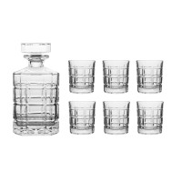 Coffret Carafe à Whisky Stone avec 6 verres, Table Passion
