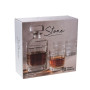 Coffret Carafe à Whisky Stone avec 6 verres, Table Passion
