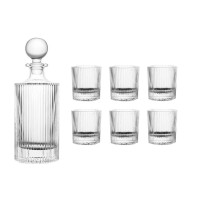 Coffret Carafe à Whisky Malt avec 6 verres, Table Passion