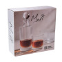 Coffret Carafe à Whisky Malt avec 6 verres, Table Passion