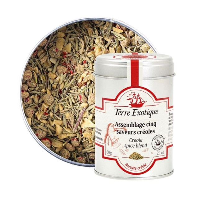 Assemblage Cinq Saveurs Créoles, Terre Exotique
