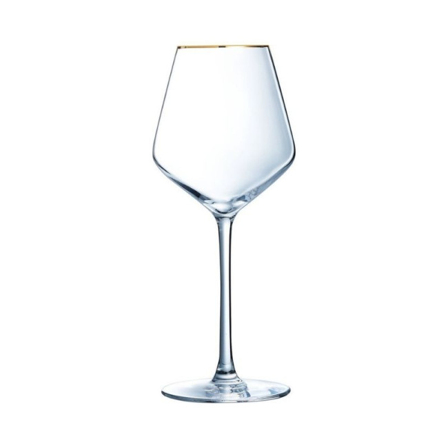 Coffret 4 Verres Ultime Bord Or, Cristal d'Arques