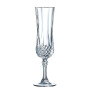 Coffret 6 Flûtes 12 cl Longchamp, Cristal d'Arques