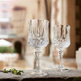 Coffret 6 Verres Longchamp, Cristal d'Arques