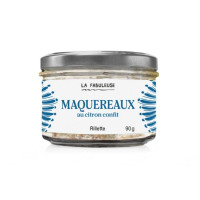Rillettes de Maquereaux au Citron Confit, Conserverie La Fabuleuse Rillette de Maquereaux au Citron Confit, Conserverie La Fabuleuse