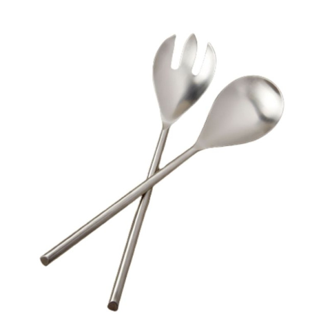 Couverts à salade en inox mat, Be Home