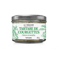 Tartare de Courgettes Chèvre et Menthe, Conserverie La Fabuleuse Tartare de Courgettes Chèvre et Menthe, Conserverie La Fabuleuse