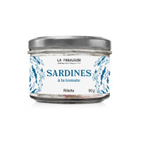 Rillettes de Sardines à la Tomate, Conserverie La Fabuleuse Rillettes de Sardines à la Tomate, Conserverie La Fabuleuse