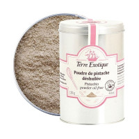 Poudre de Pistache Déshuilée, Terre Exotique Poudre de Pistache Déshuilée, Terre Exotique