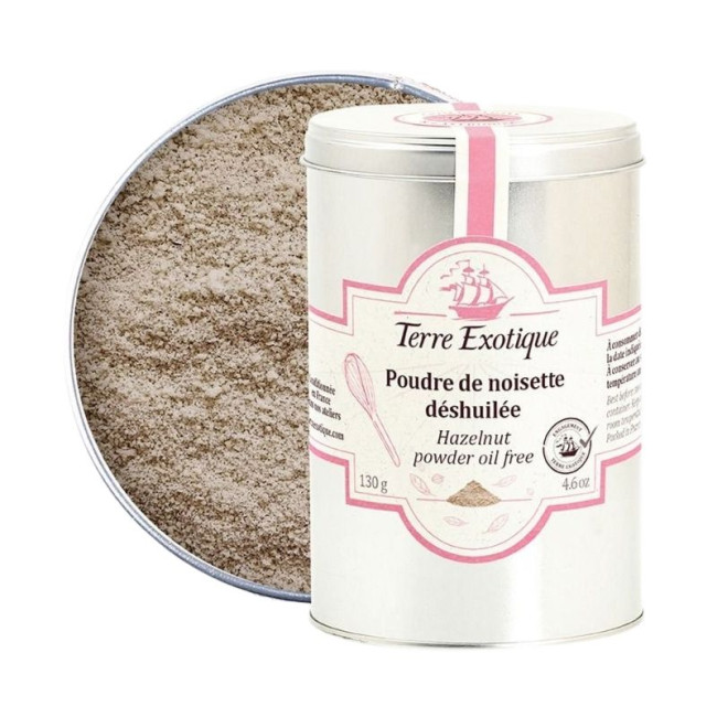 Poudre de Noisette Déshuilée, Terre Exotique