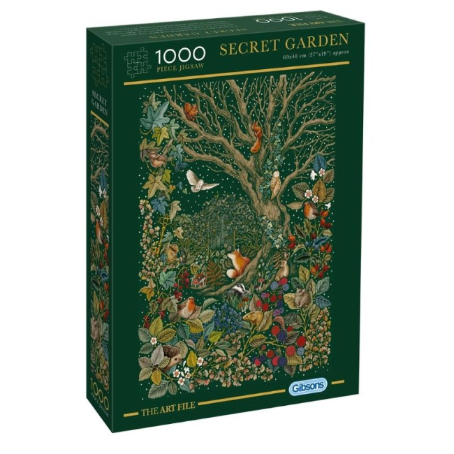 Puzzle 1000 pièces Secret Garden, Gibsons