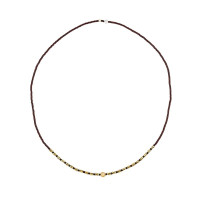 Collier ras du cou New Alicia Chocolat, Têtes Blondes Collier ras du cou New Alicia Chocolat, Têtes Blondes