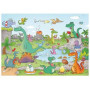 Puzzle en bois 24 pièces Les Dinosaures, Wilson Jeux