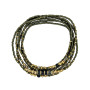 Collier et Bracelet 6 tours Avocado, Têtes Blondes
