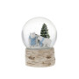 Boule à Neige 10 cm Déco Ours, Kiub