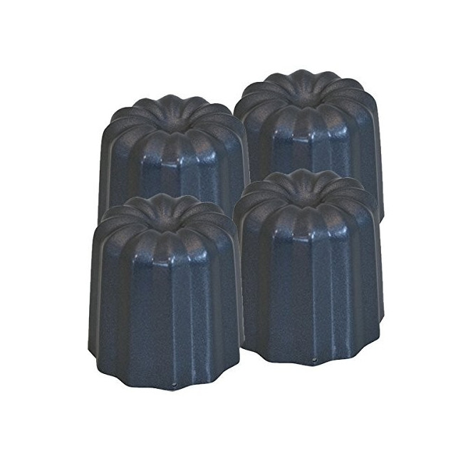 4 moules à cannelés, De Buyer