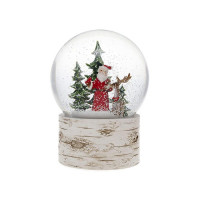 Boule à Neige 12 cm Père Noël, Kiub