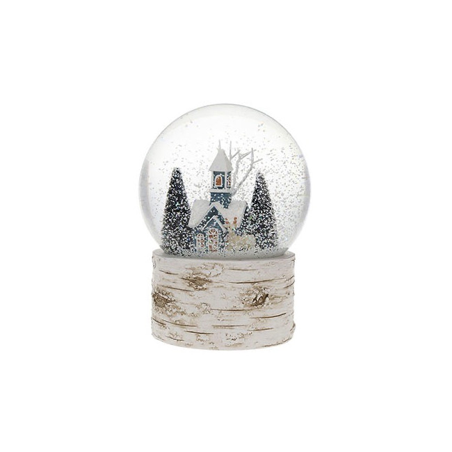 Boule à Neige 12 cm Maison de Noël, Kiub